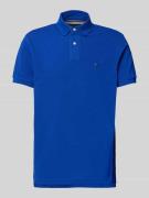 Regular fit poloshirt met labeldetail