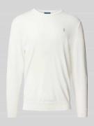 Gebreide pullover met ronde hals