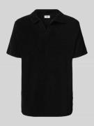 Regular fit poloshirt met V-hals, model 'Antal'