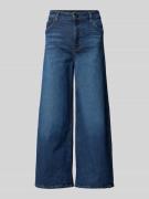 Wide leg jeans met verkort model, model 'SAIRA'