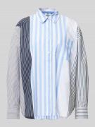 Regular fit overhemdblouse met borstzak, model 'Hemix'