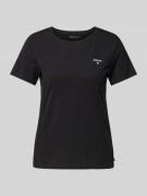 Regular fit T-shirt van puur katoen