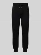 Regular fit sweatpants met steekzakken