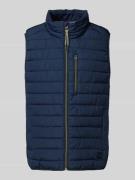 Bodywarmer met steekzakken opzij
