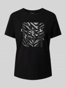 T-shirt met motiefprint