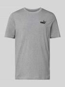 T-shirt met labelstitching