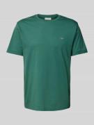 T-shirt met labelstitching