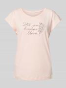 T-shirt met statementprint