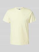 T-shirt met opstaande kraag