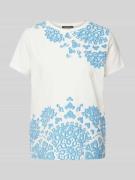 T-shirt met motief- en statementprint