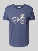 T-shirt met ronde hals