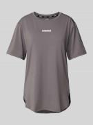 T-shirt met labelprint