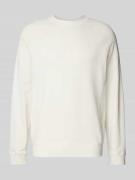 Sweatshirt met labeldetail