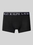 Boxershort met elastische band met label