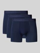 Boxershort met elastische band met logo in een set van 3 stuks