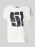 T-shirt met motiefprint