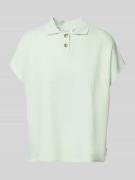 Poloshirt met korte knoopsluiting