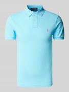 Poloshirt met labelstitching