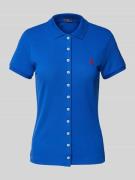 Poloshirt met labelstitching