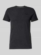 T-shirt met labelstitching