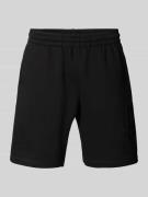 Sweatshorts met elastische band, model 'TRAIN'