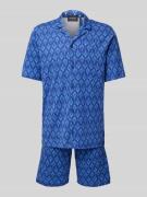 Pyjama met all-over motief, model 'Night&Day Pyjama kurz'