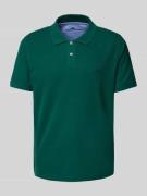 Regular fit poloshirt met logostitching