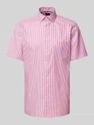 Modern fit zakelijk overhemd met kentkraag