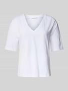 T-shirt met V-hals