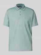 Regular fit poloshirt met borstzak