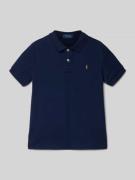 Poloshirt met logostitching