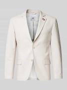 Colbert met paspelzak op de borstzak