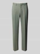 Slim fit pantalon met persplooien, model 'Lenon'