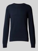 Gebreide pullover met linnen, model 'TAIL'