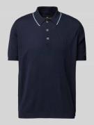 Poloshirt met korte knoopsluiting