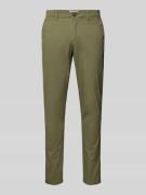 Slim fit chino met stretch