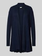 Cardigan van viscosemix, model 'Claudisse'
