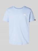 T-shirt met labelprint