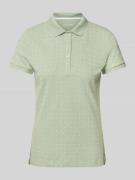 Regular fit poloshirt met structuurmotief