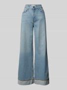 Wide leg jeans in 5-pocketmodel