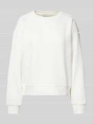 Regular fit sweatshirt met viscose