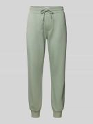 Loose fit sweatpants met katoen