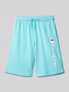 Sweatshorts met logostitching