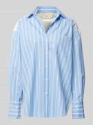 Overhemdblouse met knoopsluiting, model 'NADAR'