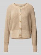 Cardigan met ronde hals, model 'Dolpine'