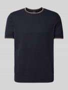 T-shirt met labeldetail