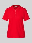 Regular fit poloshirt van katoenmix