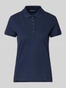 Poloshirt met korte knoopsluiting