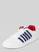 Leren sneakers met logoprint, model 'Court Palisades'