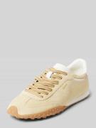 Sneakers met labelprint, model 'BIRD AMARILLO'